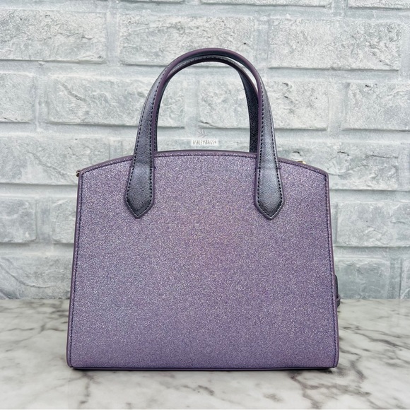 kate spade Bags Kate Spade Tinsel Glitter Satchel In Lilac Frost